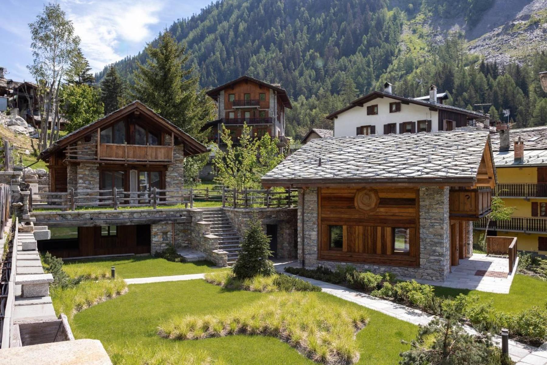 4Br Chalet Piazzale Della Funivia Villa Courmayeur Exterior photo