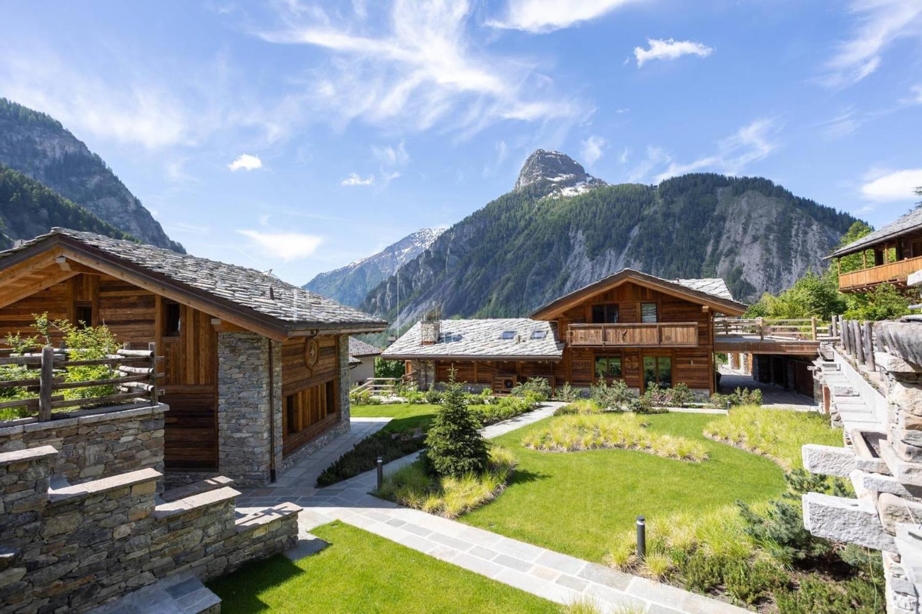 4Br Chalet Piazzale Della Funivia Villa Courmayeur Exterior photo